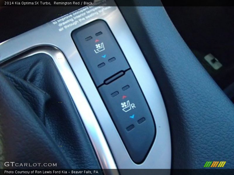 Remington Red / Black 2014 Kia Optima SX Turbo