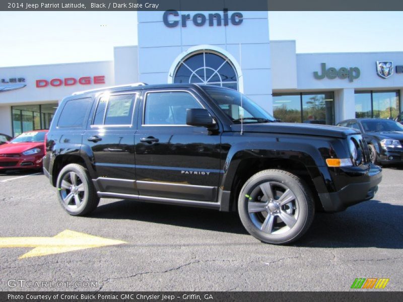 Black / Dark Slate Gray 2014 Jeep Patriot Latitude