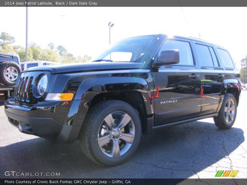 Black / Dark Slate Gray 2014 Jeep Patriot Latitude