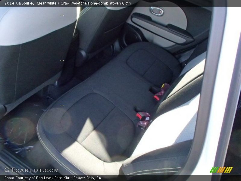 Rear Seat of 2014 Soul +