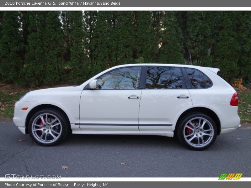 Sand White / Havanna/Sand Beige 2010 Porsche Cayenne GTS