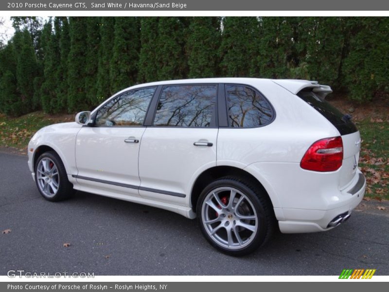 Sand White / Havanna/Sand Beige 2010 Porsche Cayenne GTS