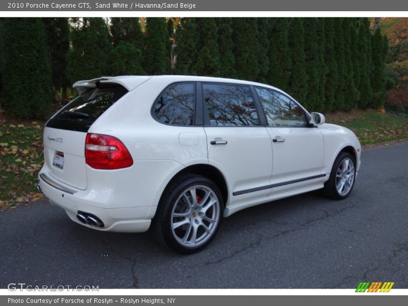 Sand White / Havanna/Sand Beige 2010 Porsche Cayenne GTS