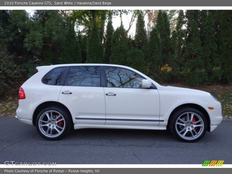Sand White / Havanna/Sand Beige 2010 Porsche Cayenne GTS