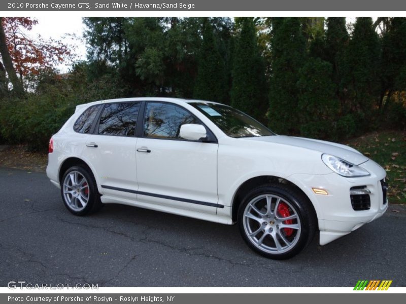 Sand White / Havanna/Sand Beige 2010 Porsche Cayenne GTS