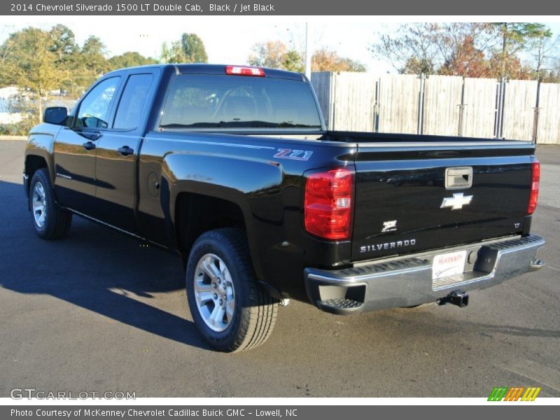 Black / Jet Black 2014 Chevrolet Silverado 1500 LT Double Cab
