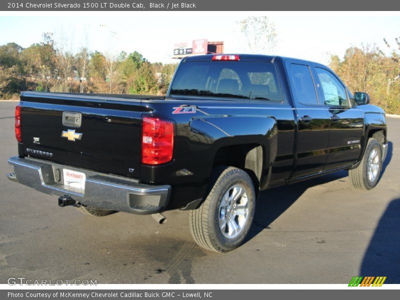 Black / Jet Black 2014 Chevrolet Silverado 1500 LT Double Cab