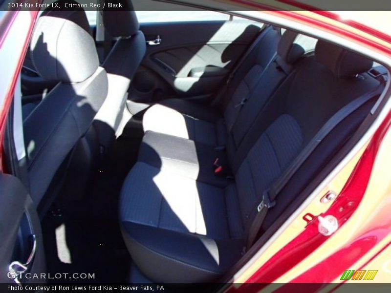 Crimson Red / Black 2014 Kia Forte LX