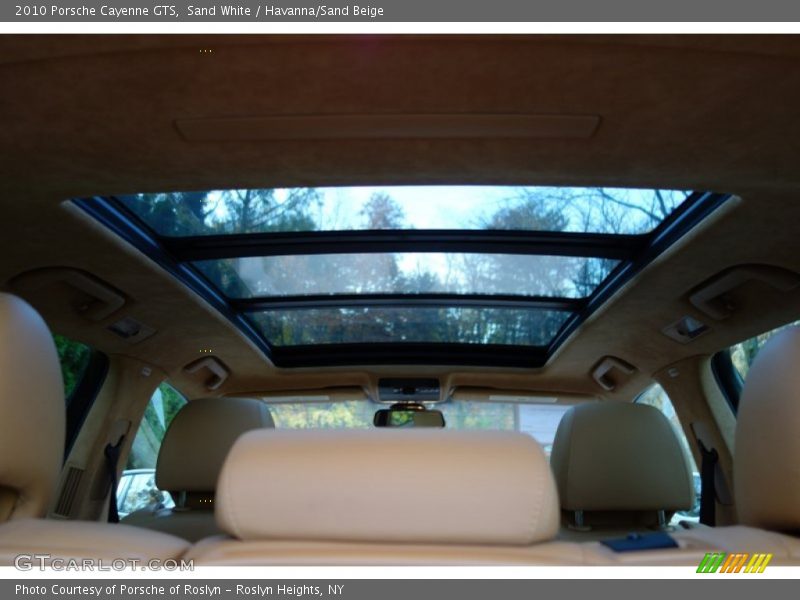 Sand White / Havanna/Sand Beige 2010 Porsche Cayenne GTS