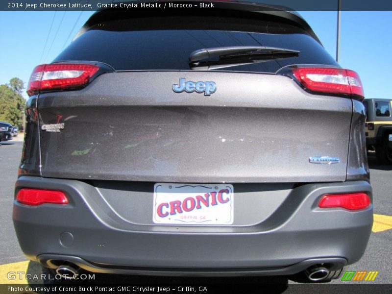 Granite Crystal Metallic / Morocco - Black 2014 Jeep Cherokee Latitude