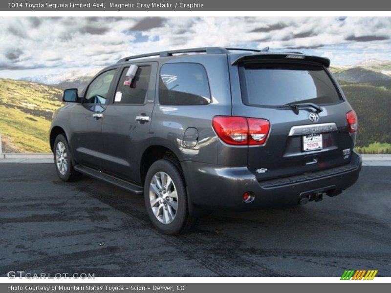 Magnetic Gray Metallic / Graphite 2014 Toyota Sequoia Limited 4x4