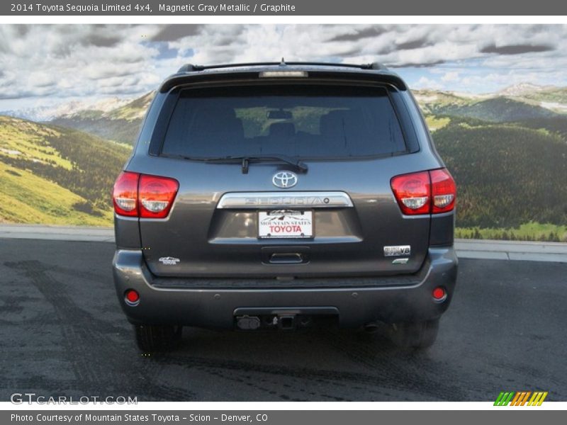 Magnetic Gray Metallic / Graphite 2014 Toyota Sequoia Limited 4x4