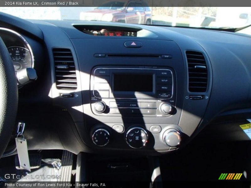 Crimson Red / Black 2014 Kia Forte LX