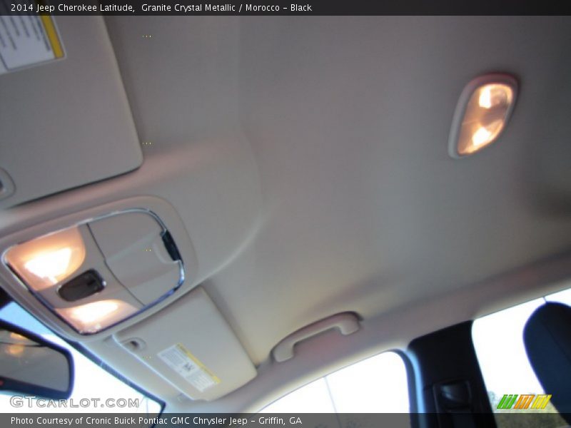 Granite Crystal Metallic / Morocco - Black 2014 Jeep Cherokee Latitude
