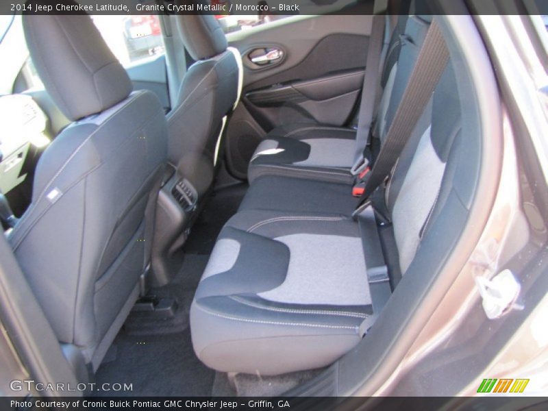 Granite Crystal Metallic / Morocco - Black 2014 Jeep Cherokee Latitude