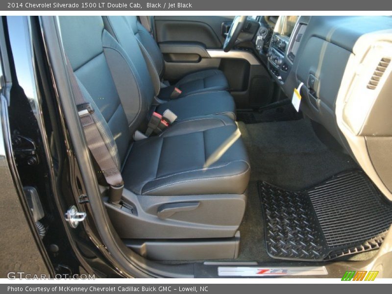 Black / Jet Black 2014 Chevrolet Silverado 1500 LT Double Cab