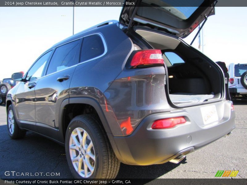 Granite Crystal Metallic / Morocco - Black 2014 Jeep Cherokee Latitude