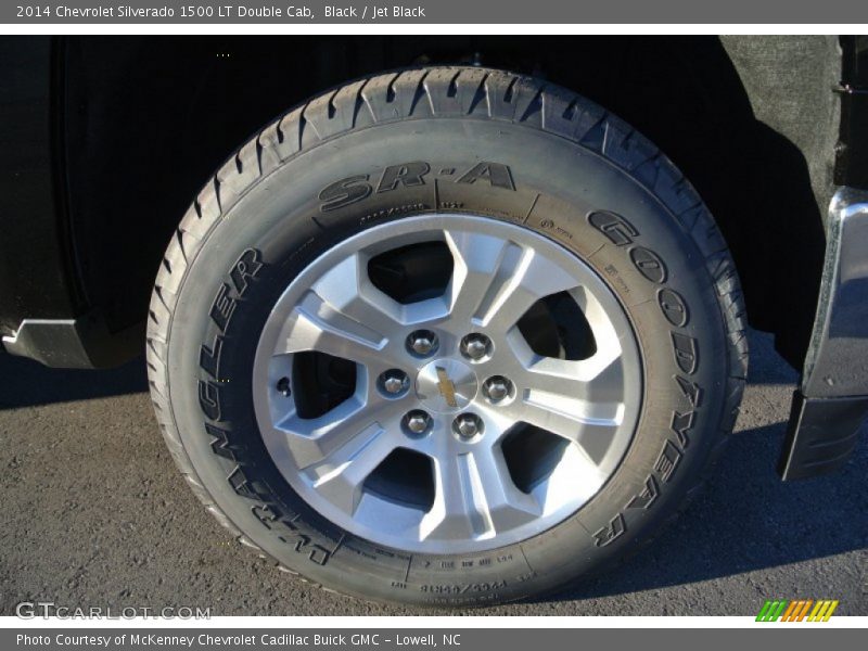 Black / Jet Black 2014 Chevrolet Silverado 1500 LT Double Cab