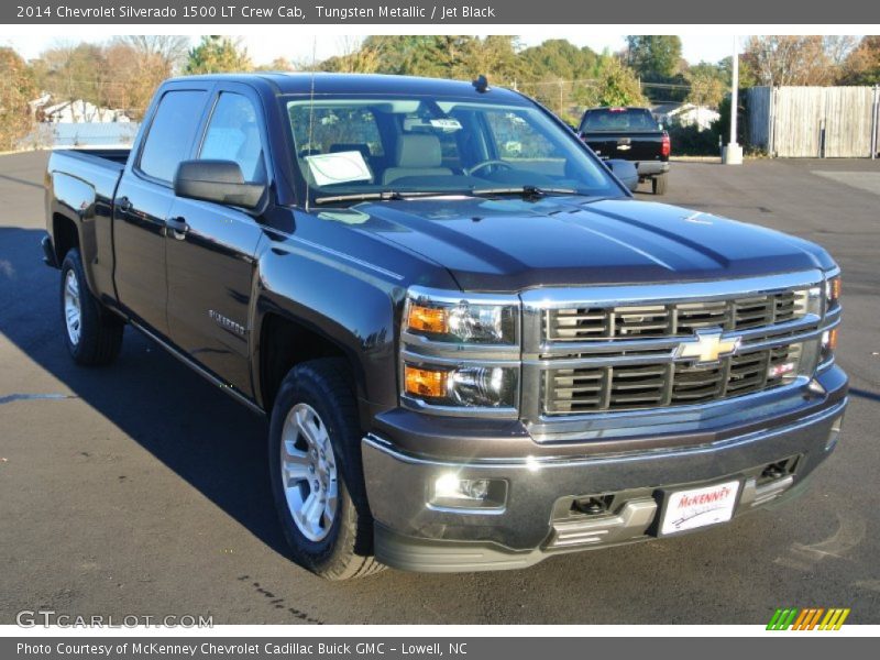 Tungsten Metallic / Jet Black 2014 Chevrolet Silverado 1500 LT Crew Cab