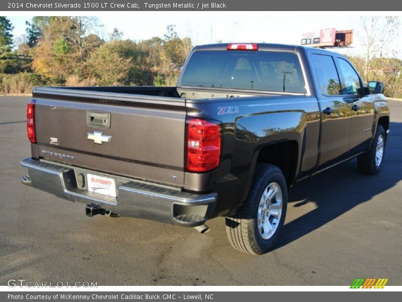 Tungsten Metallic / Jet Black 2014 Chevrolet Silverado 1500 LT Crew Cab