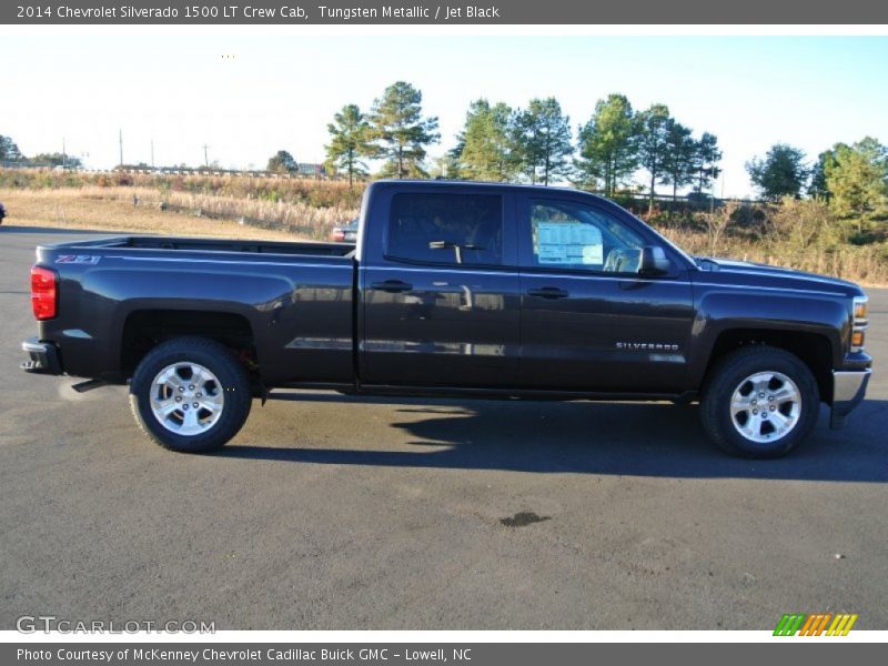 Tungsten Metallic / Jet Black 2014 Chevrolet Silverado 1500 LT Crew Cab