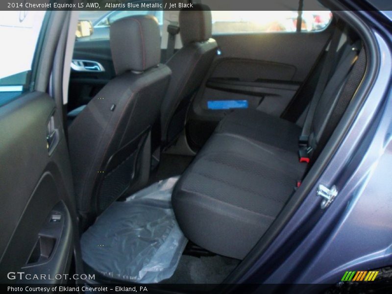 Atlantis Blue Metallic / Jet Black 2014 Chevrolet Equinox LS AWD