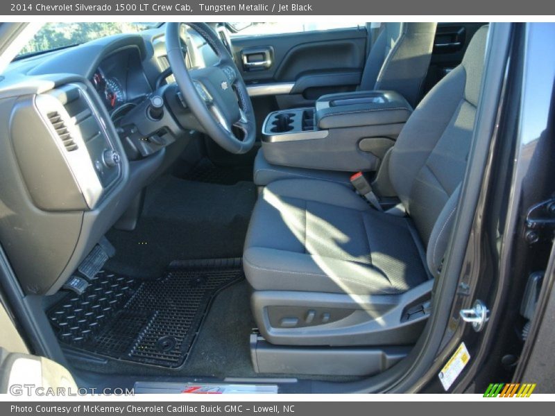 Tungsten Metallic / Jet Black 2014 Chevrolet Silverado 1500 LT Crew Cab