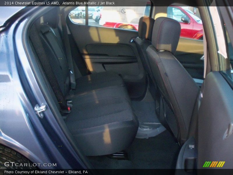 Atlantis Blue Metallic / Jet Black 2014 Chevrolet Equinox LS AWD