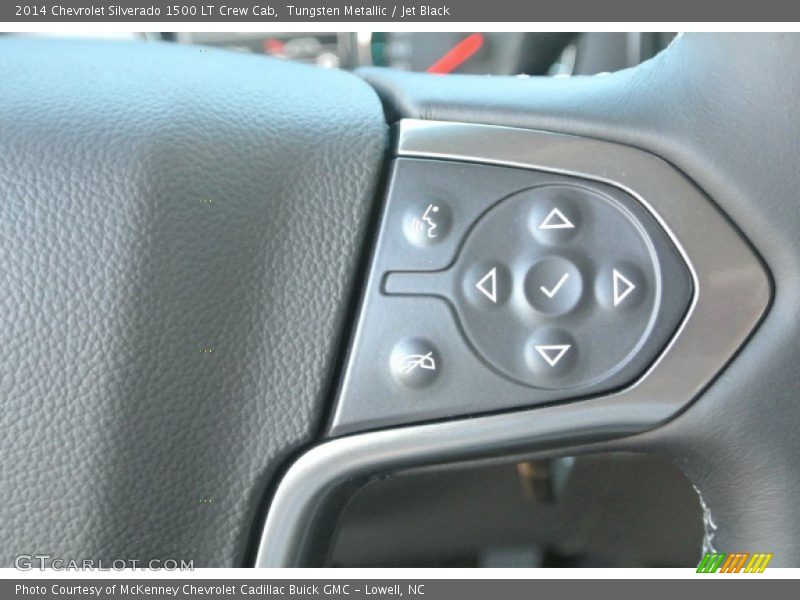 Tungsten Metallic / Jet Black 2014 Chevrolet Silverado 1500 LT Crew Cab