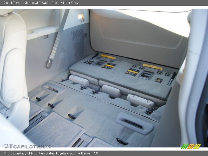 Black / Light Gray 2014 Toyota Sienna XLE AWD