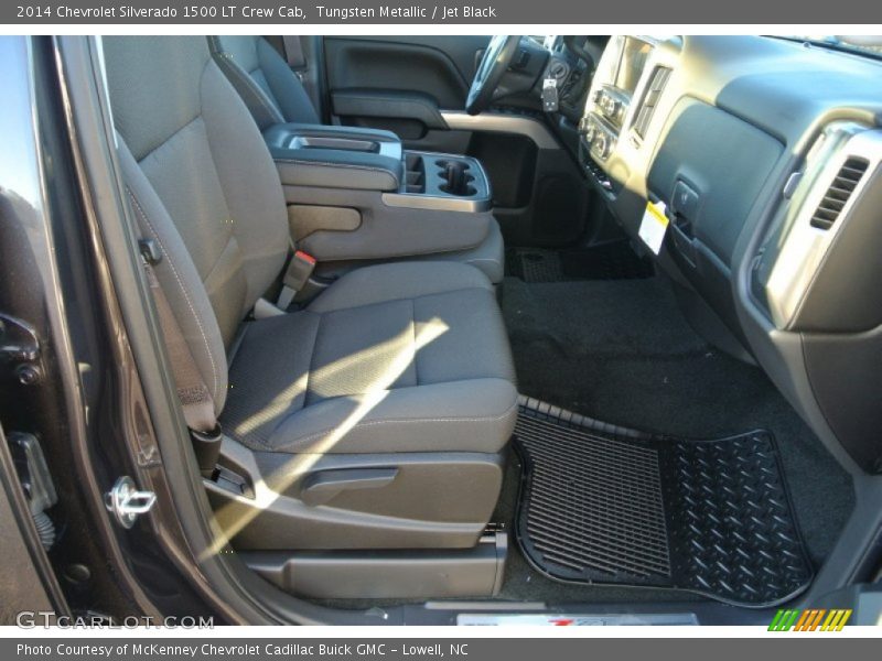 Tungsten Metallic / Jet Black 2014 Chevrolet Silverado 1500 LT Crew Cab