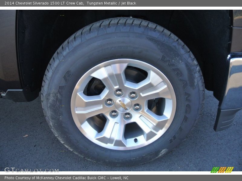 Tungsten Metallic / Jet Black 2014 Chevrolet Silverado 1500 LT Crew Cab
