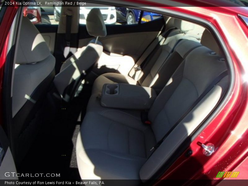 Remington Red / Beige 2014 Kia Optima LX
