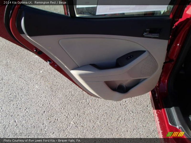 Remington Red / Beige 2014 Kia Optima LX