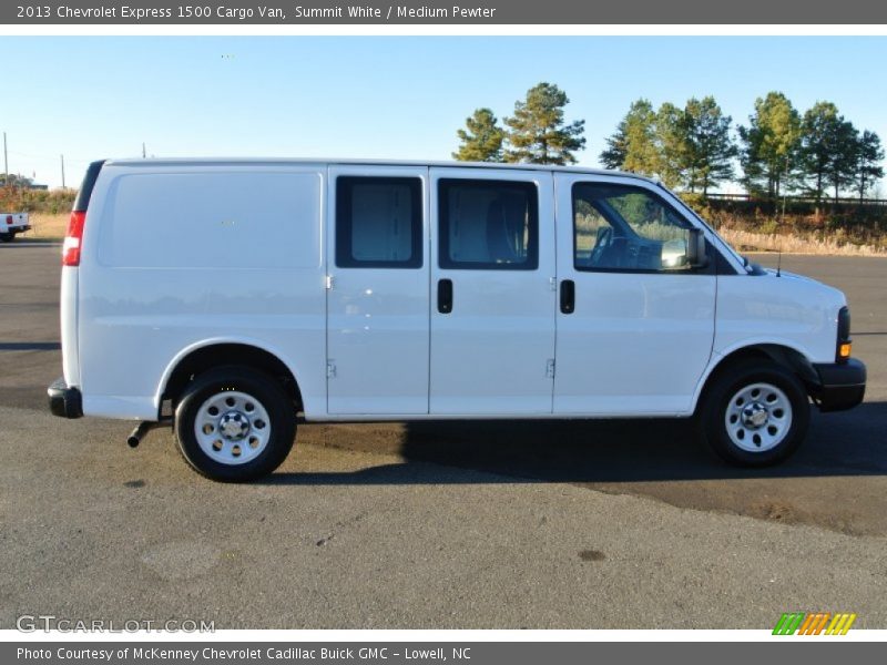 Summit White / Medium Pewter 2013 Chevrolet Express 1500 Cargo Van