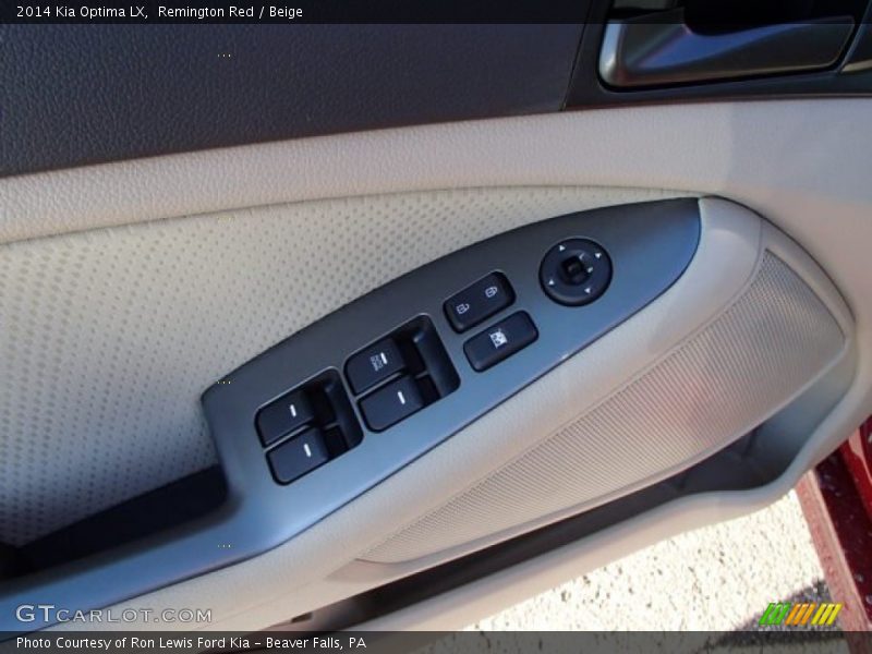 Remington Red / Beige 2014 Kia Optima LX