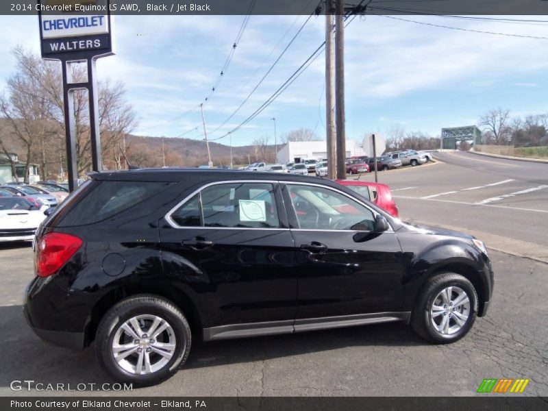 Black / Jet Black 2014 Chevrolet Equinox LS AWD