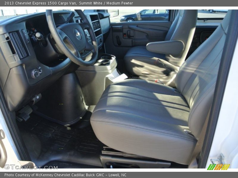 Summit White / Medium Pewter 2013 Chevrolet Express 1500 Cargo Van