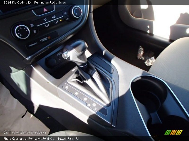 Remington Red / Beige 2014 Kia Optima LX