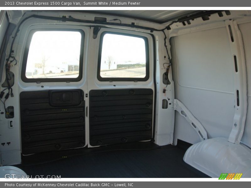 Summit White / Medium Pewter 2013 Chevrolet Express 1500 Cargo Van