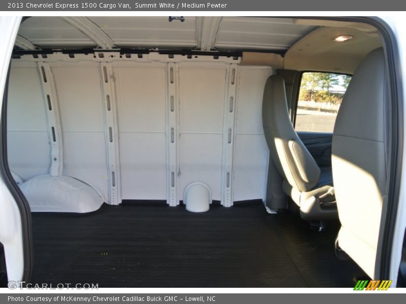 Summit White / Medium Pewter 2013 Chevrolet Express 1500 Cargo Van