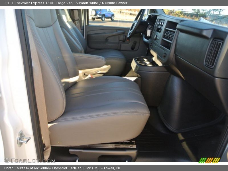 Summit White / Medium Pewter 2013 Chevrolet Express 1500 Cargo Van