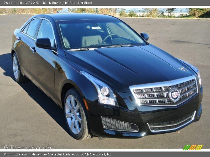 Black Raven / Jet Black/Jet Black 2014 Cadillac ATS 2.5L