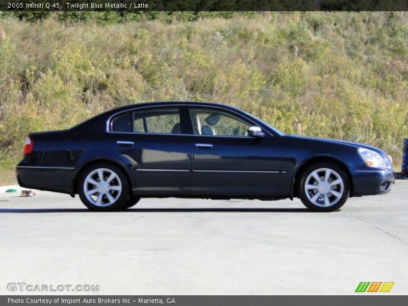 Twilight Blue Metallic / Latte 2005 Infiniti Q 45