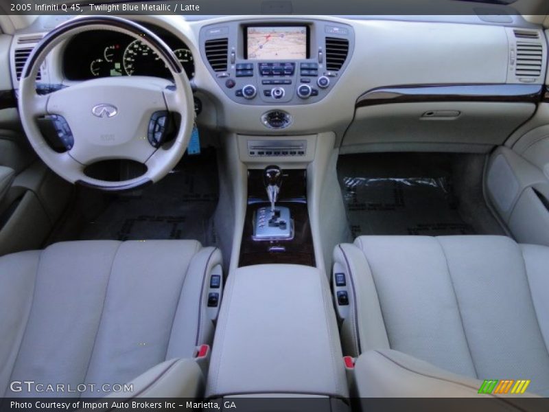 Twilight Blue Metallic / Latte 2005 Infiniti Q 45