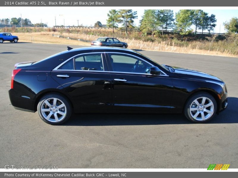 Black Raven / Jet Black/Jet Black 2014 Cadillac ATS 2.5L