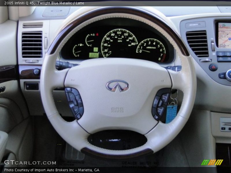 Twilight Blue Metallic / Latte 2005 Infiniti Q 45