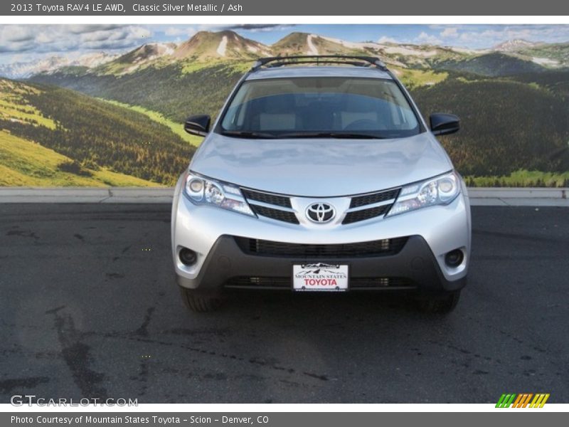 Classic Silver Metallic / Ash 2013 Toyota RAV4 LE AWD