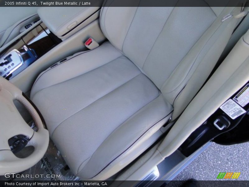 Twilight Blue Metallic / Latte 2005 Infiniti Q 45