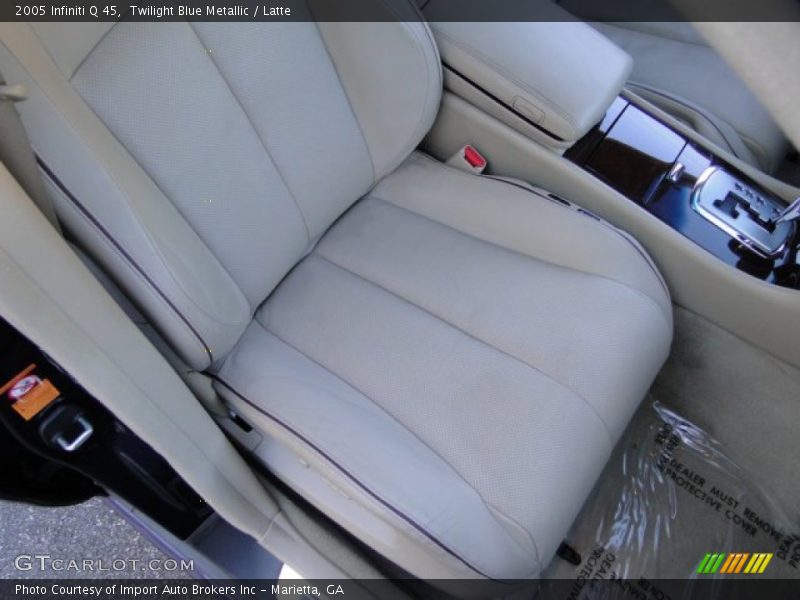 Twilight Blue Metallic / Latte 2005 Infiniti Q 45